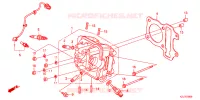 CULASSE pour Honda SPACY 110 de 2012