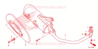 SILENCIEUX D'ECHAPPEMENT pour Honda SCOOPY 110 de 2015