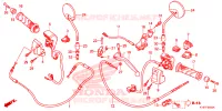 COMMODO   LEVIER   CABLE pour Honda SCOOPY 110 de 2012