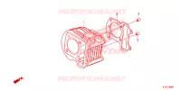 CYLINDRE pour Honda SCOOPY 110 de 2012