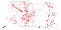MAITRE CYLINDRE pour Honda SCOOPY 110 de 2012