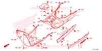 MARCHE PIEDS pour Honda SCOOPY 110 de 2012