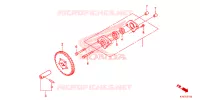 POMPE A HUILE pour Honda SCOOPY 110 de 2012