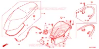 SELLE pour Honda SCOOPY 110 de 2012