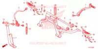 STAND/PILLION STEP pour Honda SCOOPY 110 de 2012