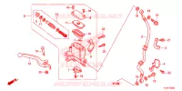 MAITRE CYLINDRE pour Honda SCOOPY 110 ACTIVE BOY de 2012