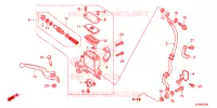 MAITRE CYLINDRE pour Honda SCOOPY 110 de 2014