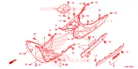 MARCHE PIEDS pour Honda SCOOPY 110 de 2014