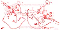 COMMODO   LEVIER   CABLE pour Honda SCOOPY 110 de 2014