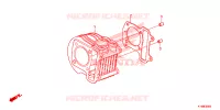 CYLINDRE pour Honda SCOOPY 110 de 2014