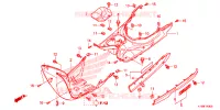 MARCHE PIEDS pour Honda SCOOPY 110 de 2014