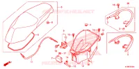 SELLE pour Honda SCOOPY 110 de 2014