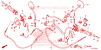 COMMODO   LEVIER   CABLE pour Honda SCOOPY 110 ACTIVE BOY de 2014