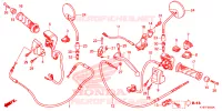 COMMODO   LEVIER   CABLE pour Honda SCOOPY 110 de 2014