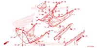 MARCHE PIEDS pour Honda SCOOPY 110 de 2014