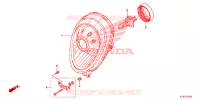 PHARE pour Honda SCOOPY 110 de 2014