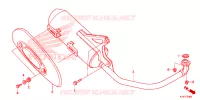 SILENCIEUX D'ECHAPPEMENT pour Honda SCOOPY 110 de 2014