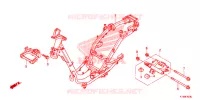 CADRE pour Honda SCOOPY 110 de 2014