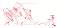 SILENCIEUX D'ECHAPPEMENT pour Honda SCOOPY 110 de 2014