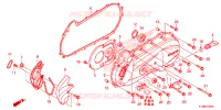 COUVERCLE GAUCHE pour Honda SCOOPY 110 de 2015