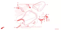 SELLE pour Honda CBR 500 R ABS de 2024