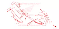 SILENCIEUX D'ECHAPPEMENT pour Honda CBR 500 R ABS de 2024