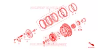EMBRAYAGE pour Honda CBR 500 R ABS de 2024