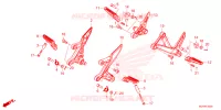 REPOSE PIED pour Honda CBR 500 R ABS de 2024