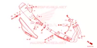 SILENCIEUX D'ECHAPPEMENT pour Honda CBR 500 R ABS de 2024