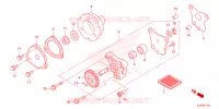 POMPE A HUILE pour Honda CRF 125 GRANDE ROUES de 2025