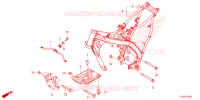 CADRE pour Honda CRF 125 F de 2025