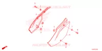 COUVERCLES LATERAUX pour Honda CRF 125 F de 2025