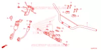GUIDON pour Honda CRF 125 F de 2025