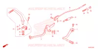 PEDALE pour Honda CRF 125 F de 2025