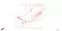 SELLE pour Honda CRF 125 F de 2025