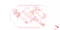 SILENCIEUX D'ECHAPPEMENT pour Honda CRF 150 R BIG WHEELS de 2025
