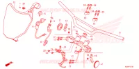 GUIDON   TE DE FOURCHE pour Honda CRF 250 F de 2025