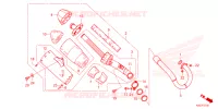 SILENCIEUX D'ECHAPPEMENT pour Honda CRF 250 R de 2025