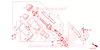 SILENCIEUX D'ECHAPPEMENT pour Honda CRF 250 RX de 2025