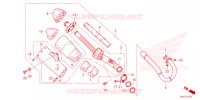 SILENCIEUX D'ECHAPPEMENT pour Honda CRF 250 RX de 2025