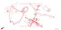 GUIDON   TE DE FOURCHE pour Honda CRF 250 RX de 2025
