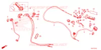 LEVIER DE GUIDON   CABLE   COMMODO pour Honda CRF 250 RX de 2025