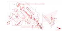 SILENCIEUX D'ECHAPPEMENT pour Honda CRF 250 RX de 2025