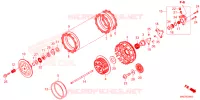 EMBRAYAGE pour Honda CRF 450 R de 2025