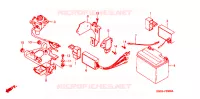 BATTERIE pour Honda NSR 125 R de 1995