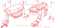 FILTRE A AIR pour Honda NSR 125 R de 1995