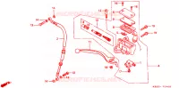 MAITRE CYLINDRE pour Honda NSR 125 R de 1995