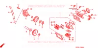 POMPE A HUILE   BOITE A CLAPETS pour Honda NSR 125 R de 1995
