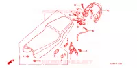 SELLE pour Honda NSR 125 R de 1995