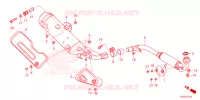 SILENCIEUX D'ECHAPPEMENT pour Honda MSX GROM 125 de 2025